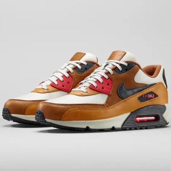 Nike Air Max 90 Escape pack 2014 Sneakers 718303-002 Light Bone Men's Size 10 - Picture 1 of 13